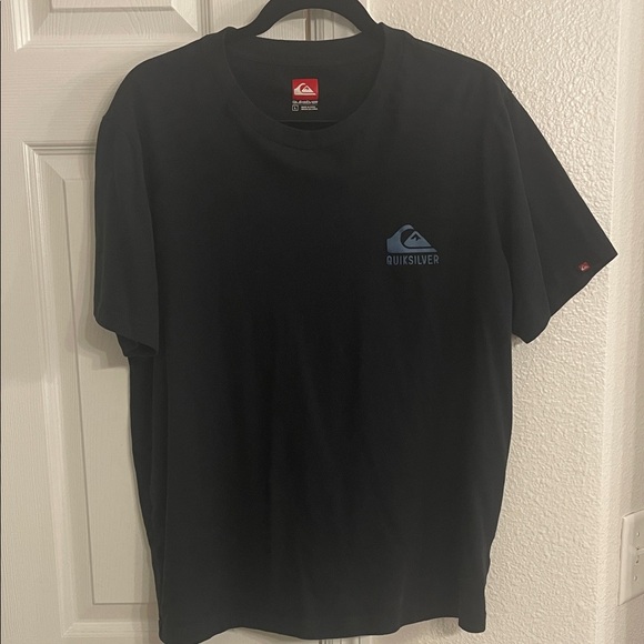 Quiksilver Men's Black Tee - Picture 1 of 3